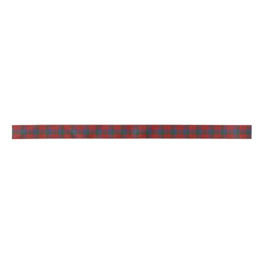 Schottischer KlassikerTartan ClanRobertson Satinband (Vorderseite)