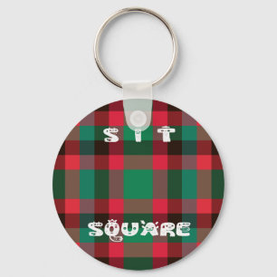 Schottischer königlicher karierter Tartan-Plid mit Schlüsselanhänger