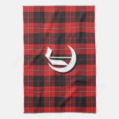 Schottischer Küchen-Clan Cunningham Tartan kariert Handtuch (Vertikal)
