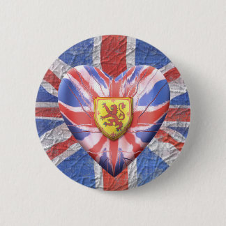 Schottischer Löwe Button