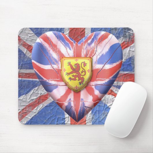 Schottischer Löwe Mousepad (Mit Mouse)