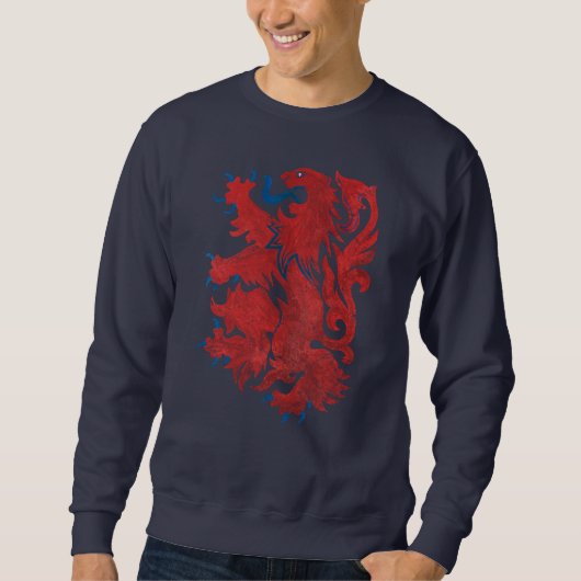 Schottischer Löwe Sweatshirt (Vorderseite)