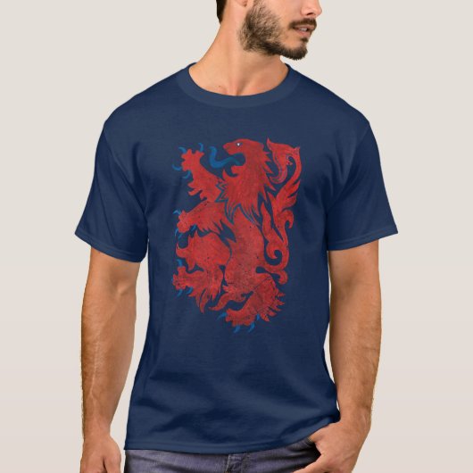 Schottischer Löwe T-Shirt (Vorderseite)