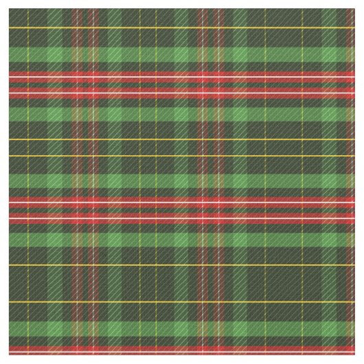 Schottischer Maklaren Tartan Pattern Stoff (Nahaufnahme)