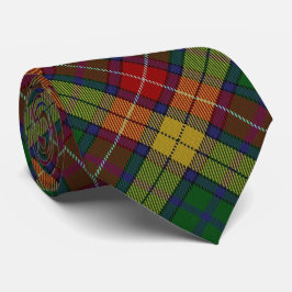 Schottischer MonogrammTartan Clan-Buchanans B Krawatte