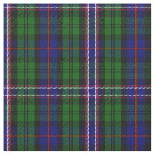 Schottischer nationaler Tartan-Druck Stoff