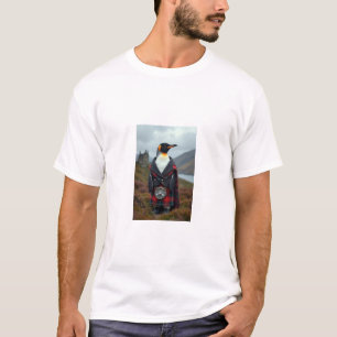 Schottischer Penguin in einem Kilo T-Shirt