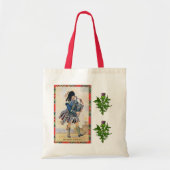 Schottischer Pfeifer, das Schwingen des Kilt Tragetasche (Vorne)