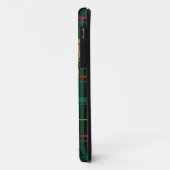 Schottischer Piper auf Tartan Case-Mate iPhone Hülle (Hinten/Links)