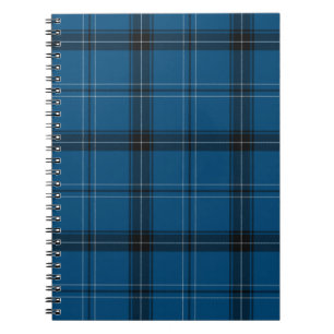 Schottischer Ramsay Blue Tartan Notizblock