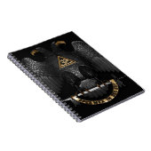 Schottischer Ritus 32 Grad-Maurer Eagle Notizblock (Rechte Seite)