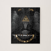 Schottischer Ritus 32 Grad-Maurer Eagle Puzzle (Vertikal)