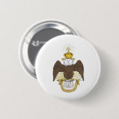 Schottischer Ritus Button (Vorne & Hinten)