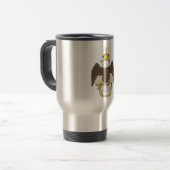 Schottischer Ritus-rostfreie Tasse (Vorderseite Links)