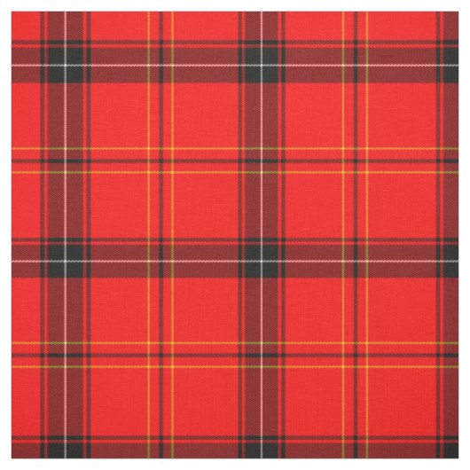 Schottischer Roter Tartan Stoff (Muster)