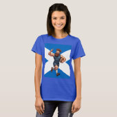 Schottischer Rugby-Held T-Shirt (Vorne ganz)