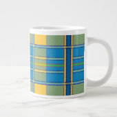 schottischer Schottenmuster-Tassenbecher Jumbo-Tasse (Rechts)