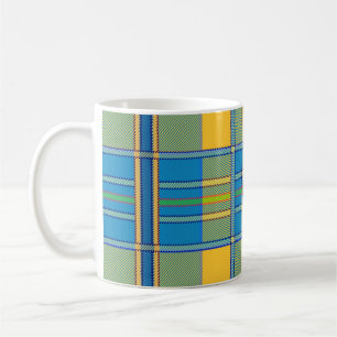 schottischer Schottenmuster-Tassenbecher Kaffeetasse