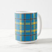 schottischer Schottenmuster-Tassenbecher Kaffeetasse (VorderseiteRechts)