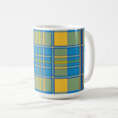 schottischer Schottenmuster-Tassenbecher Kaffeetasse (VorderseiteRechts)
