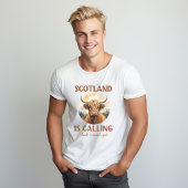 Schottischer T - Shirt Highland Cow, Scottish Cow