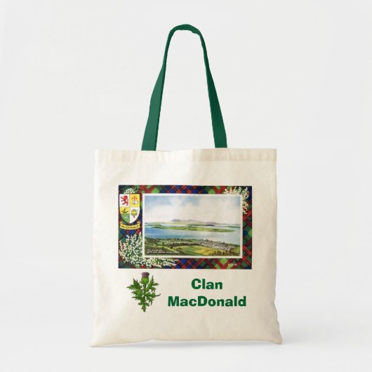 Schottischer Tartan, Clan MacDonald, Tragetasche (Vorne)