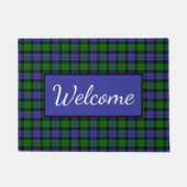 Schottischer Tartan Fußmatte (Vorderseite)
