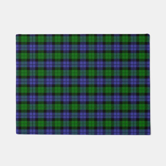 Schottischer Tartan Fußmatte (Vorderseite)