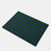 Schottischer Tartan Fußmatte (Schrägansicht)