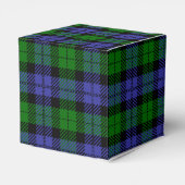 Schottischer Tartan Geschenkschachtel (Rückseite)