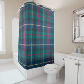Schottischer Tartan-Hintergrund - kariertes Webdes Duschvorhang (Beispiel)