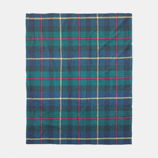 Schottischer Tartan-Hintergrund - kariertes Webdes Fleecedecke (Vorderseite)