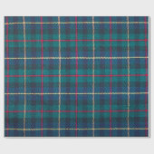 Schottischer Tartan-Hintergrund - kariertes Webdes Geschenkpapier (Flach)