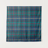 Schottischer Tartan-Hintergrund - kariertes Webdes Wandteppich (Vorderseite)
