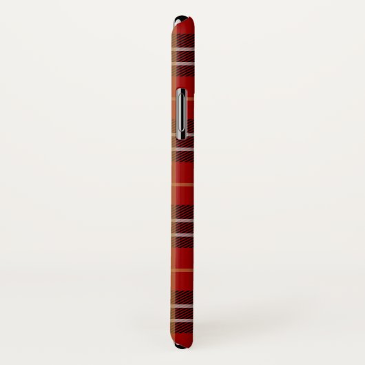 Schottischer Tartan kariert Case-Mate iPhone Hülle (Hinten/Rechts)