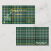 Schottischer Tartan-karierte Geschäfts-Karte Visitenkarte (Vorne/Hinten)