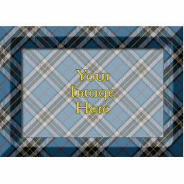 Schottischer Tartan/karierter Foto-Rahmen Fotoskulptur Magnet