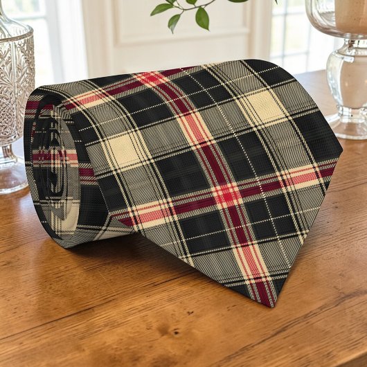 Schottischer Tartan-Krawatte nach Maß Krawatte