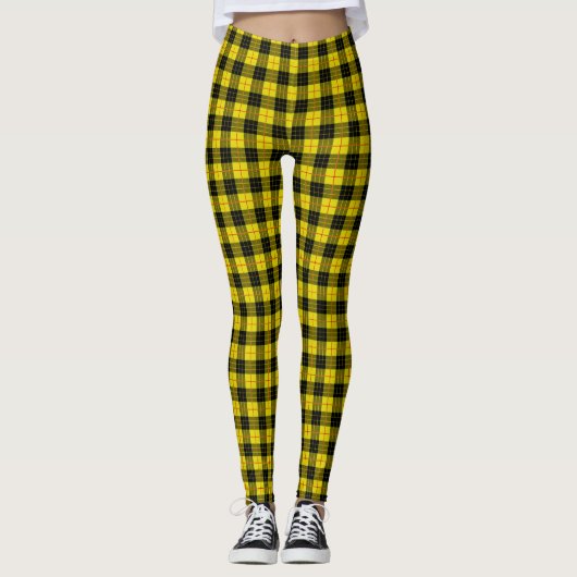 Schottischer Tartan Leggings (Vorderseite)