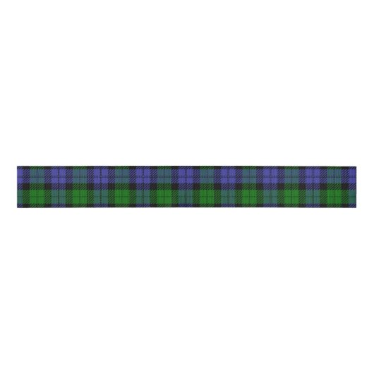 Schottischer Tartan Ripsband (Vorderseite)