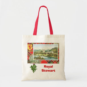 Schottischer Tartan, Royal Stewart, Tragetasche