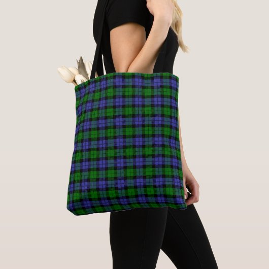 Schottischer Tartan Tasche (Von Nahem)