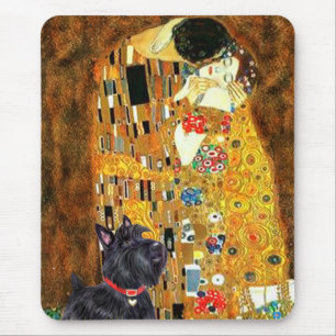 Schottischer Terrier 6 - Der Kuss Mousepad