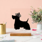 Schottischer Terrier Acrylschild (Hochzeit)