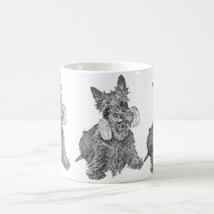 Schottischer Terrier-Agility-Becher Kaffeetasse