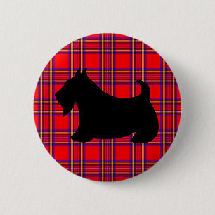 Schottischer Terrier-Anstecker Button