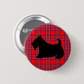 Schottischer Terrier-Anstecker Button (Vorne & Hinten)