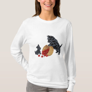 Schottischer Terrier Apfelernte T-Shirt