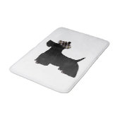 Schottischer Terrier Badematte (Schrägansicht)