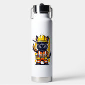 Schottischer Terrier Bauarbeiter Trinkflasche (Vorderseite)